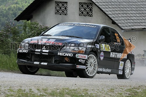 Posadka Gassner Jr/Bayer, Nemčija (Mitsubishi Lancer Evo IX)