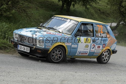 Posadka Vogrič/Gomizelj, Slovenija (Zastava Yugo)