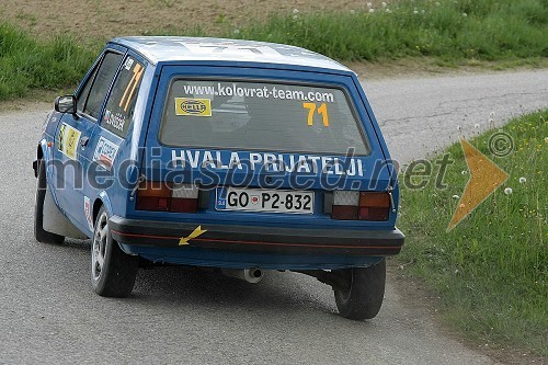 Posadka Lovišček/Rus, Slovenija (Zastava Yugo)