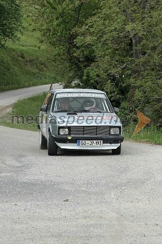 Posadka Saksida/Ličen, Slovenija (Zastava Yugo)