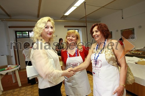 Biserka Vranić, županja Ozlja na Hrvaškem in poslanka v hrvaškem Saboru, Renata Brunskole, županja občine Metlika in Alica Palčova, županja Čachtice na Češkem