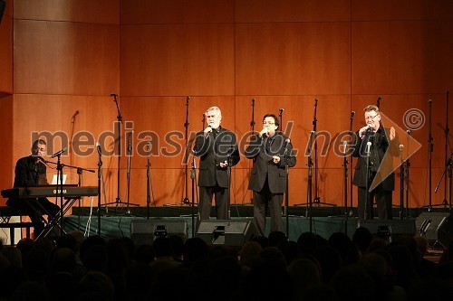 Tomaž Kozlevčar, Dare Hering, Oto Pestner in Marijan Petan, New Swing Quartet