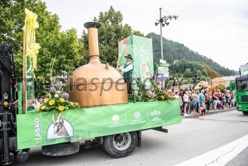 Pivo in cvetje Laško 2018