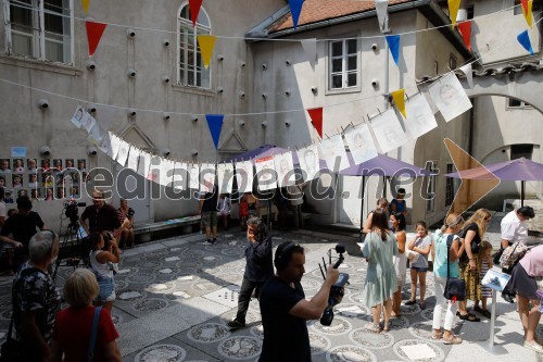 Festival Ljubljana 2018: Otvoritev male likovne in mednarodne likovne kolonije