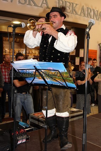 Stanko Praprotnik, trobentač in član Hišnega ansambla Avsenik