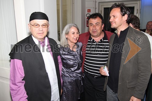 ..., Nada Altbauer, prevajalka, dr. Melqart Mohamad Berro, mestni svetniki MOM in dr. Dragan Potočnik, predavatelj na Filozofski fakulteti in predsednik popotniškega društva Vagant