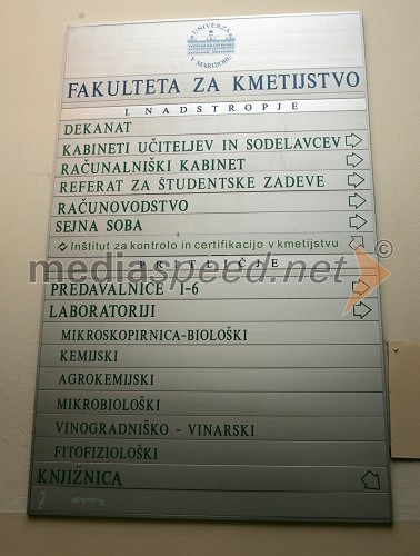 Fakulteta za kmetijstvo, Univerza v Mariboru