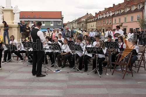 Mladinski pihalni orkester glasbene šole Slavka Osterca Ljutomer