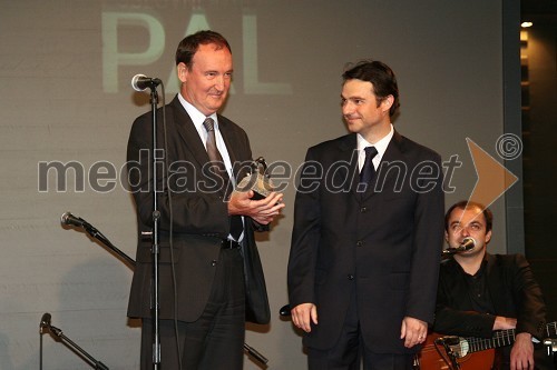 Frenk Tavčar, direktor znamke Audi in Danilo Ferjančič, direktor Porsche Slovenija d.o.o.