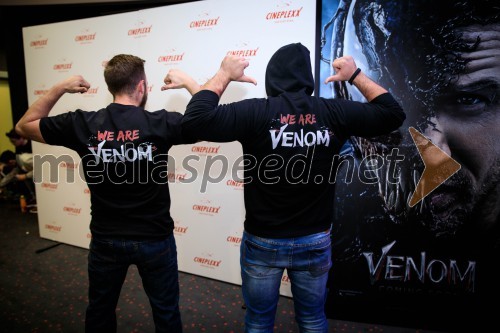 VENOM s Tomom Hardyem na Večeru superjunakov - Cineplexx Kranj