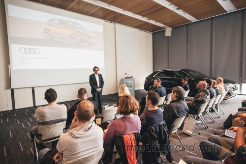 Audi Q8, slovenska predstavitev
