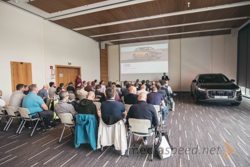 Audi Q8, slovenska predstavitev