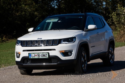 Jeep Compass 2.0 Multijet 16v AWD Limited, mediaspeed test