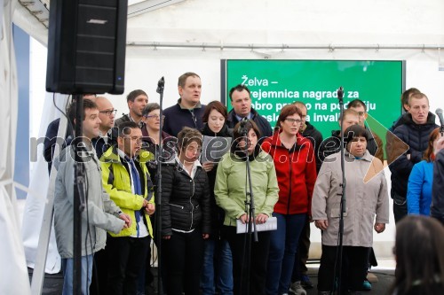 Podjetje Želva prejelo nagrado za dobro prakso na področju zaposlovanja invalidov