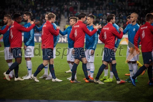 Nogometna tekma Liga narodov, Slovenija – Norveška