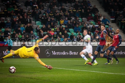 Nogometna tekma Liga narodov, Slovenija – Norveška