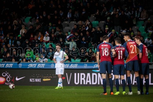 Nogometna tekma Liga narodov, Slovenija – Norveška