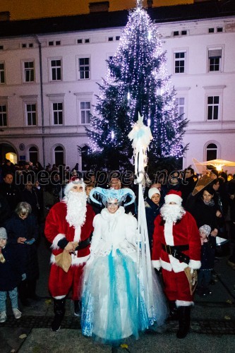 Prižig prazničnih lučk v Mariboru 2018