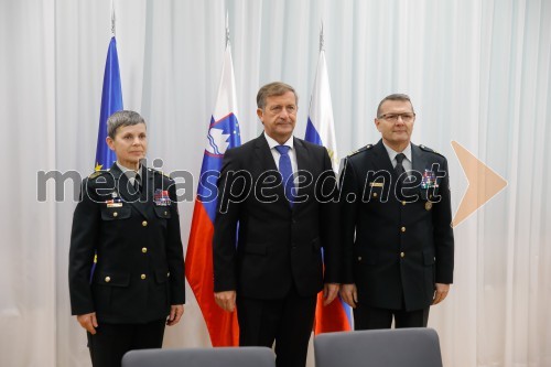 Generalmajorka Alenka Ermenc prevzela dolžnost načelnice Generalštaba Slovenske vojske