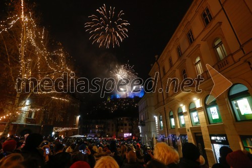 Silvestrovanje v Ljubljani