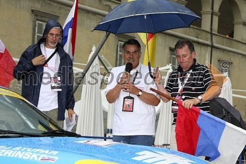 ..., napovedovalec, Dagmar Šuster, nekdanji rally voznik in opazovalec AŠ2005