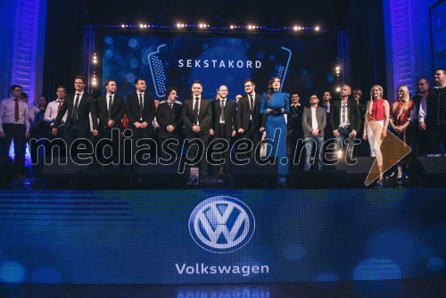 Sekstakord so drugi finalisti Volkswagen špila