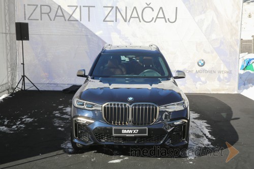 BMW xDrive zimska arena in BMW X7, slovenska predstavitev