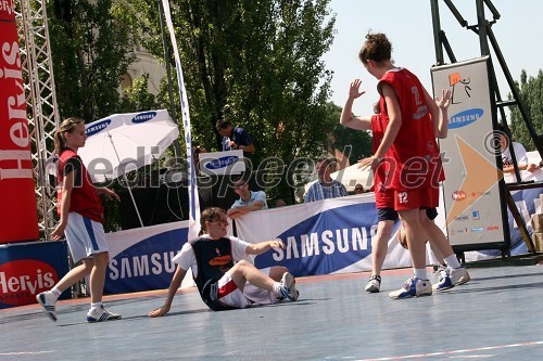 Finale državnega prvenstva v Samsung ulični košarki