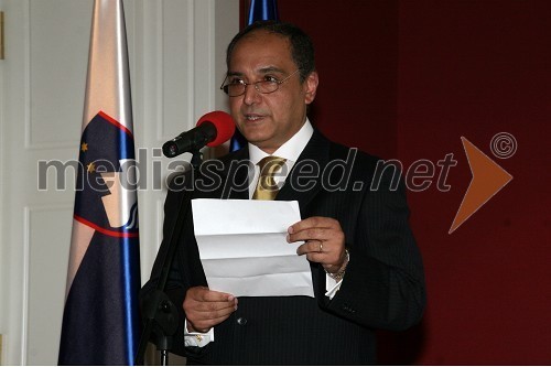 Ahmed Farouk, veleposlanik Arabske Republike Egipt