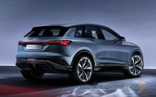 Vse bližje serijski proizvodnji: Audi Q4 e-tron concept