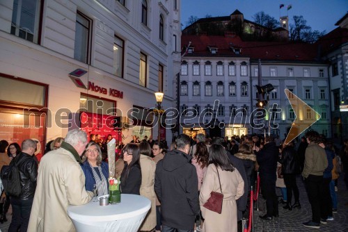 Prenovljena poslovalnica Nove KBM na Stritarjevi ulici v Ljubljani