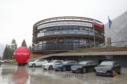 Audi e-tron, slovenska predstavitev