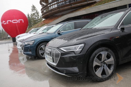 Audi e-tron, slovenska predstavitev