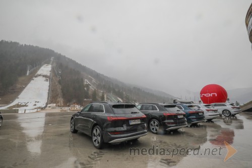 Audi e-tron, slovenska predstavitev