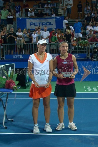 Anabel Medina Garrigues, 2. mesto Banka Koper Slovenia Open in Sara Errani, zmagovalka Banka Koper Slovenia Open