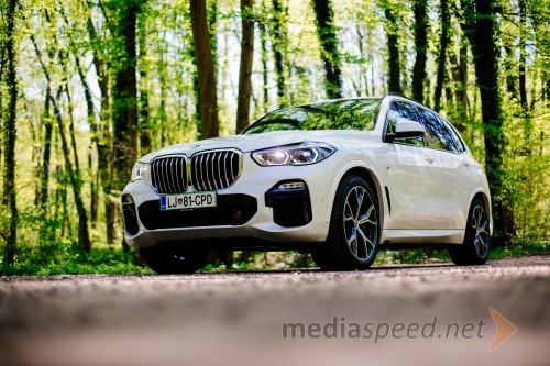 BMW X5 xDrive30d Avt. M Sport, mediaspeed test
