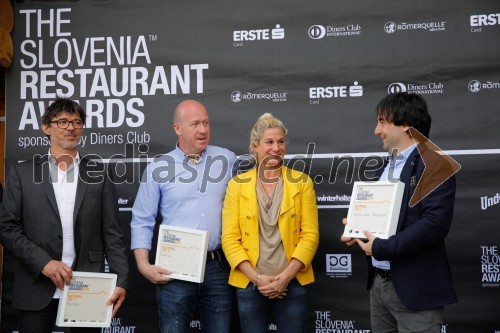 Znani so zmagovalci - The Slovenia Restaurant Awards 2019 by Diners Club