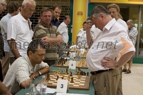 Marko Coklin, šahist in Anatoly Karpov, svetovni šahovski prvak 
