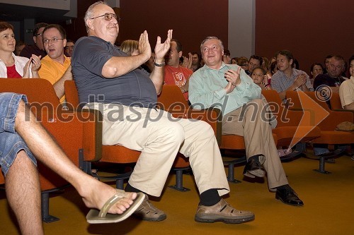 Kemal Osmanovič, velemojster v šahu in Anatoly Karpov, svetovni šahovski prvak