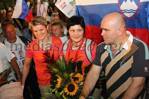 Sprejem bronaste olimpijske judo reprezentance na Brniku