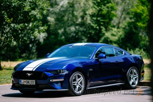 Ford Mustang V8 5.0 GT, mediaspeed test