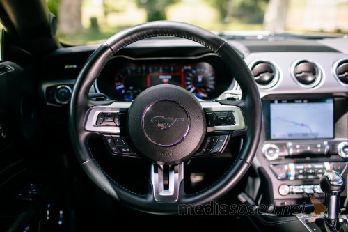 Ford Mustang V8 5.0 GT, mediaspeed test