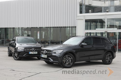 Mercedes-Benz A limuzina, GLC in GLC kupe, slovenske predstavitve