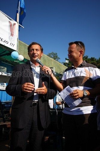 Karl Viktor Erjavec, minister za obrambo RS, in Dejan 
Jelačin, povezovalec programa
