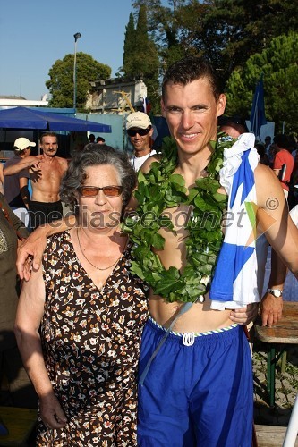 Vasilijeva babica in Vasilj Žbogar, olimpijski jadralec