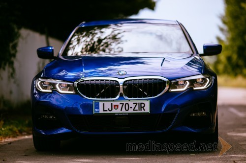 BMW 330i M Sport, mediaspeed test