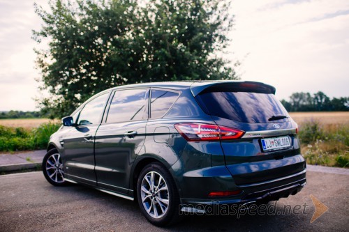 Ford S-Max 2.0 EcoBlue 140kW AWD AT ST-line, mediaspeed test