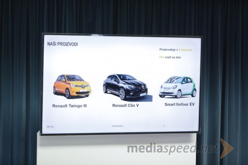 Renault Clio, slovenska predstavitev