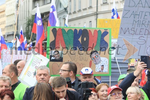 Protestni shod rešimo Slovenijo