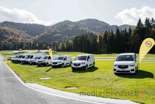 Slovenska predstavitev Oplove ponudbe gospodarskih vozil